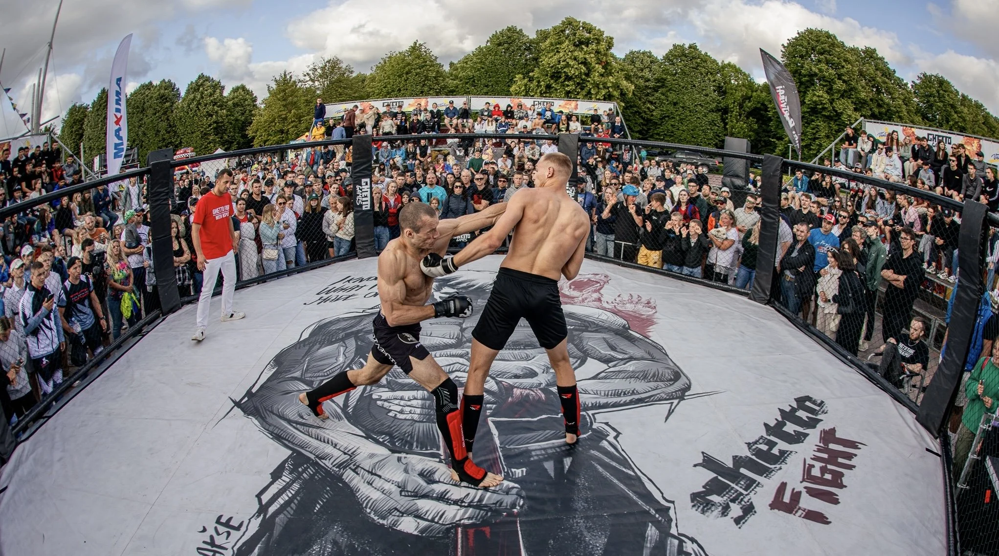洋楽 Haupt Kampf Linie Aus dem Ghetto Ghetto Fight — GGFEST